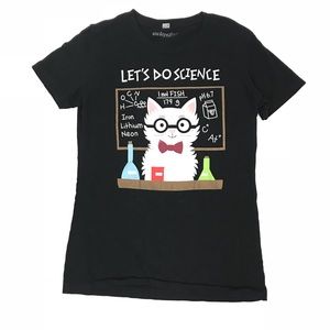 Next level apparel Let’s do science kids T-shirt